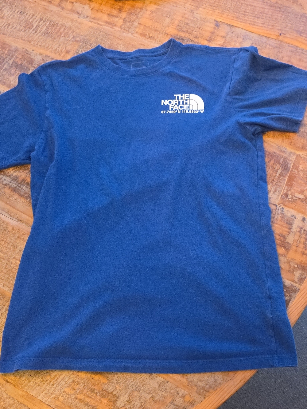 The North Face Men's' Short Sleeve Logo Tee - Blue